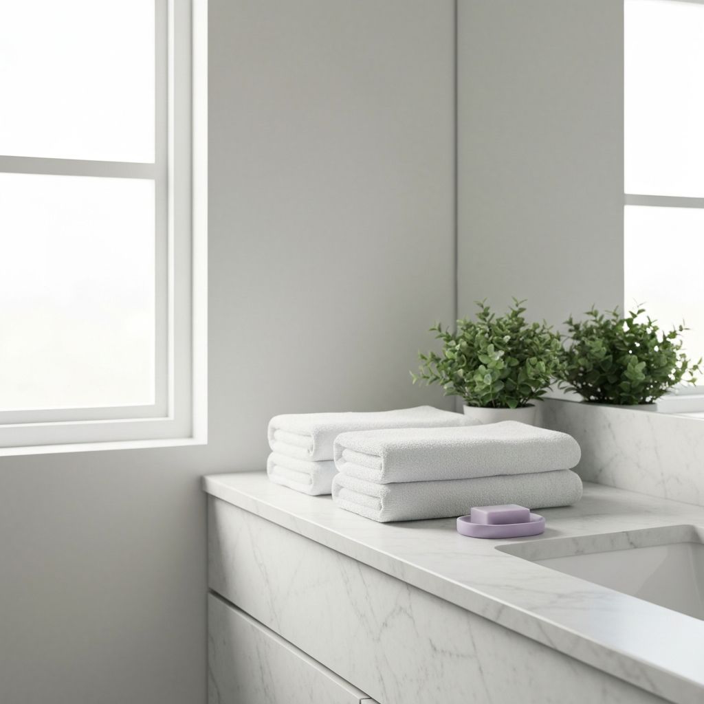 Ambiente de cuidado facial cotidiano